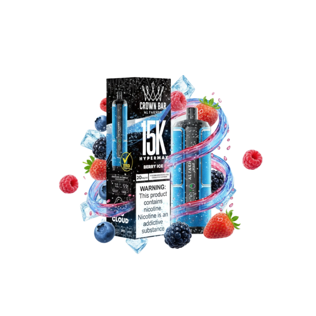 Al Fakher - HyperMax - 15K - Polska - Jednorazówki - E papieros - Berry Ice - 15000